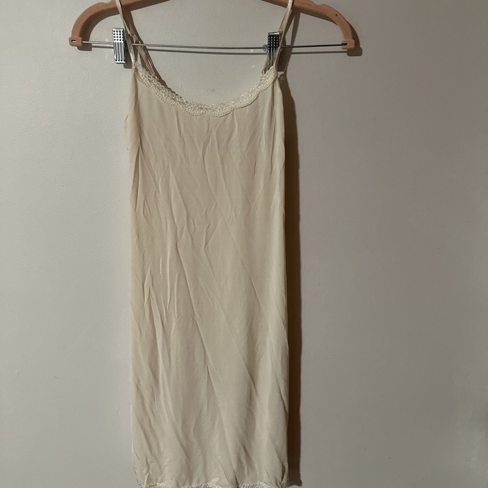 Jockey Pink‎ Dress Full Dress Slip M 33" Long adjustable Straps Shorter Dress